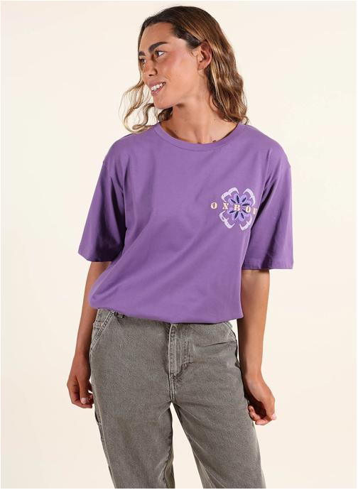 Oxbow Tee-shirts PEACE femme violet
