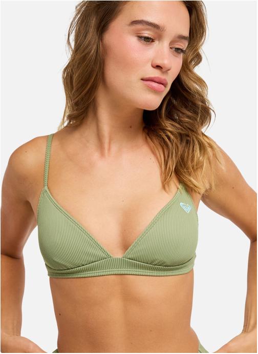 Roxy Hauts de maillot triangle Roxy Love Fixed Tri femme vert