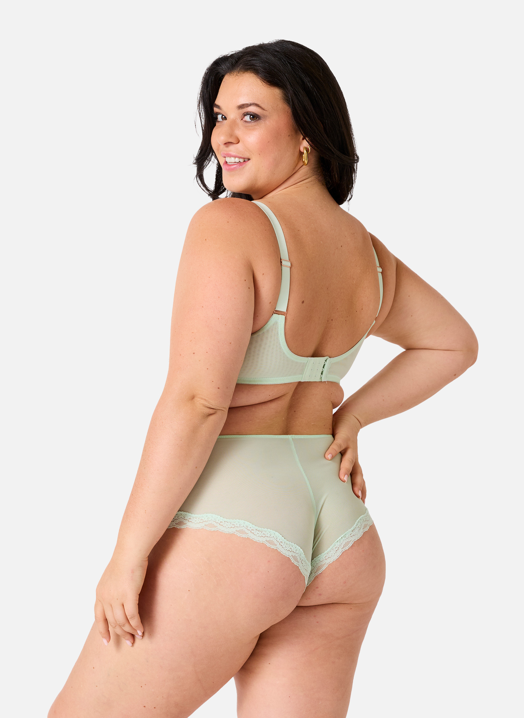 Brassières Soutien-gorge corbeille grand maintien vert Délicatesse femme vert Brigitte Bardot Brassières Soutien-gorge corbeille grand maintien vert Délicatesse femme vert Vert