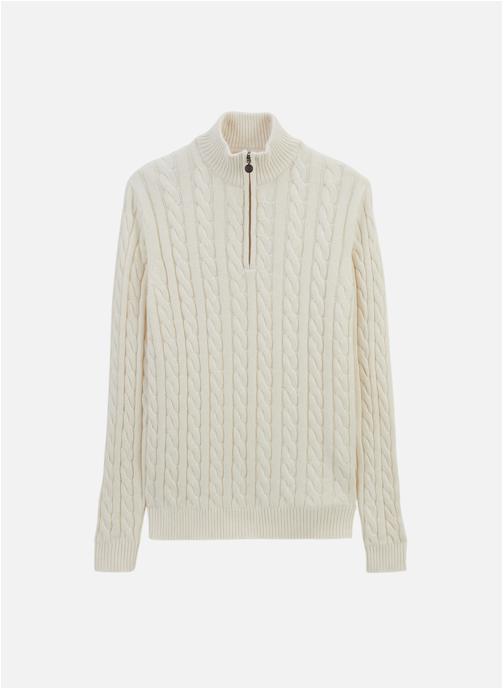 Serge Blanco Pulls Marsala homme beige