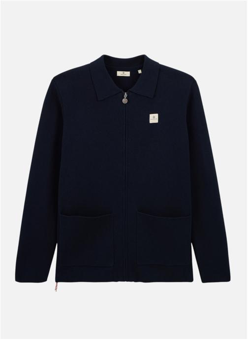 Serge Blanco Pulls Monza homme bleu