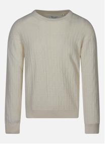 Pulls Pull col rond droit homme blanc Teddy Smith Pulls Pull col rond droit homme blanc Blanc