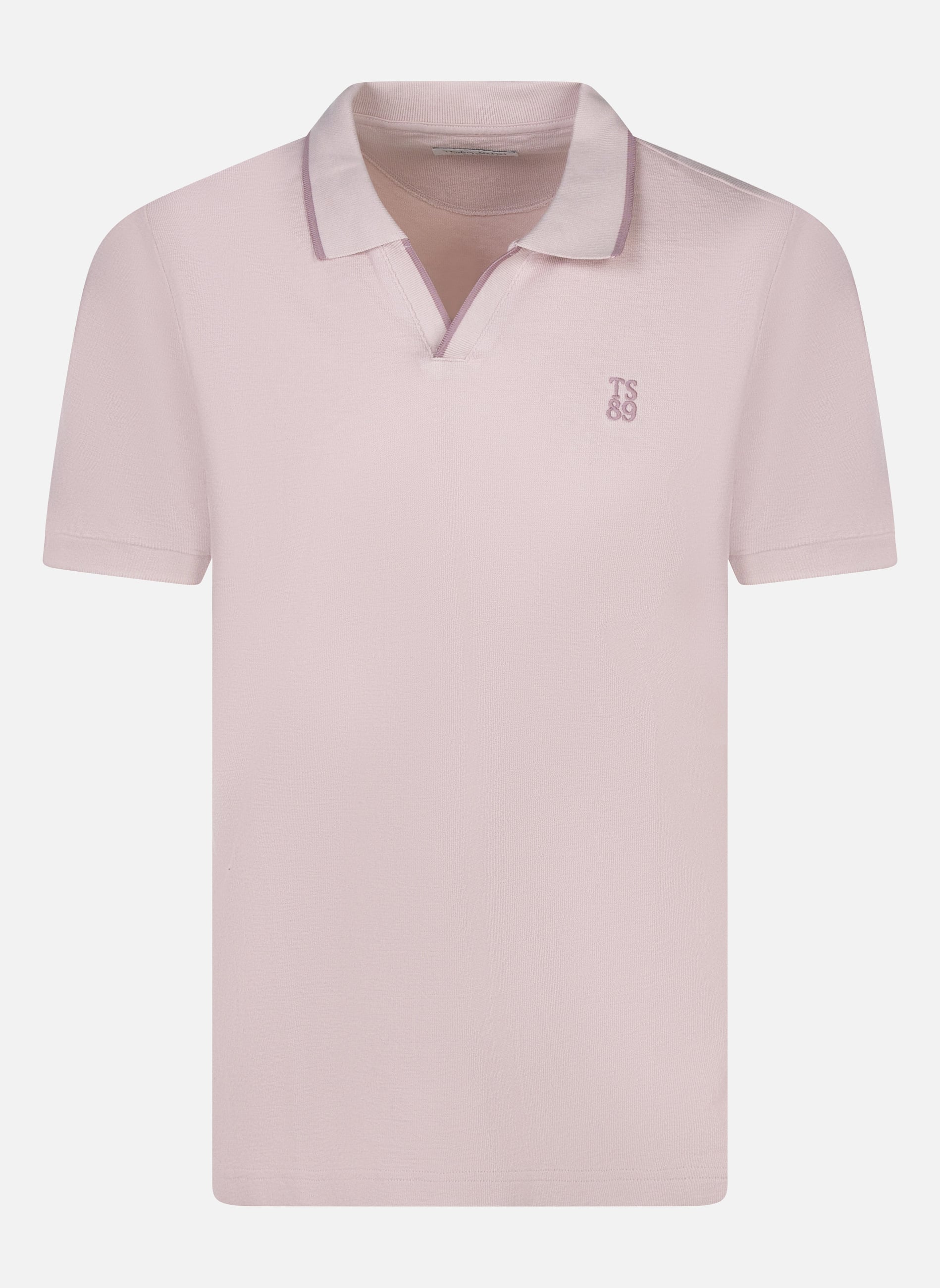 Polos Polo coton droit - 11317468D homme rose Teddy Smith Polos Polo coton droit - 11317468D homme rose Rose