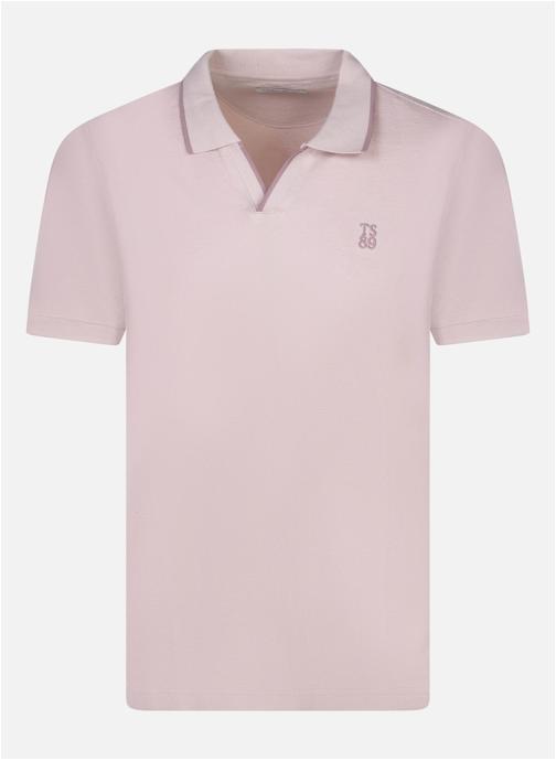 Teddy Smith Polos Polo coton droit - 11317468D homme rose