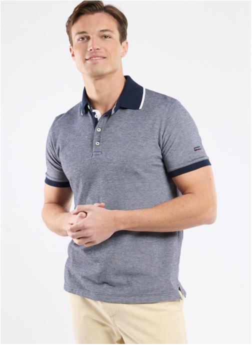 Armor Lux Polos Polo 75853 marine deep/ waterfall homme bleu