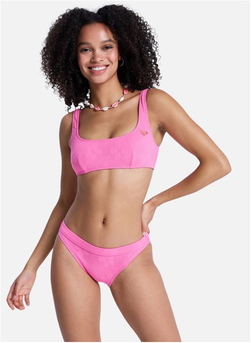 Roxy Bas de maillot culotte Roxy Paradise Moderate femme rose