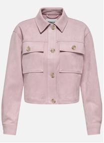 Blousons Blouson droit - 15362889 femme rose ONLY Blousons Blouson droit - 15362889 femme rose Rose