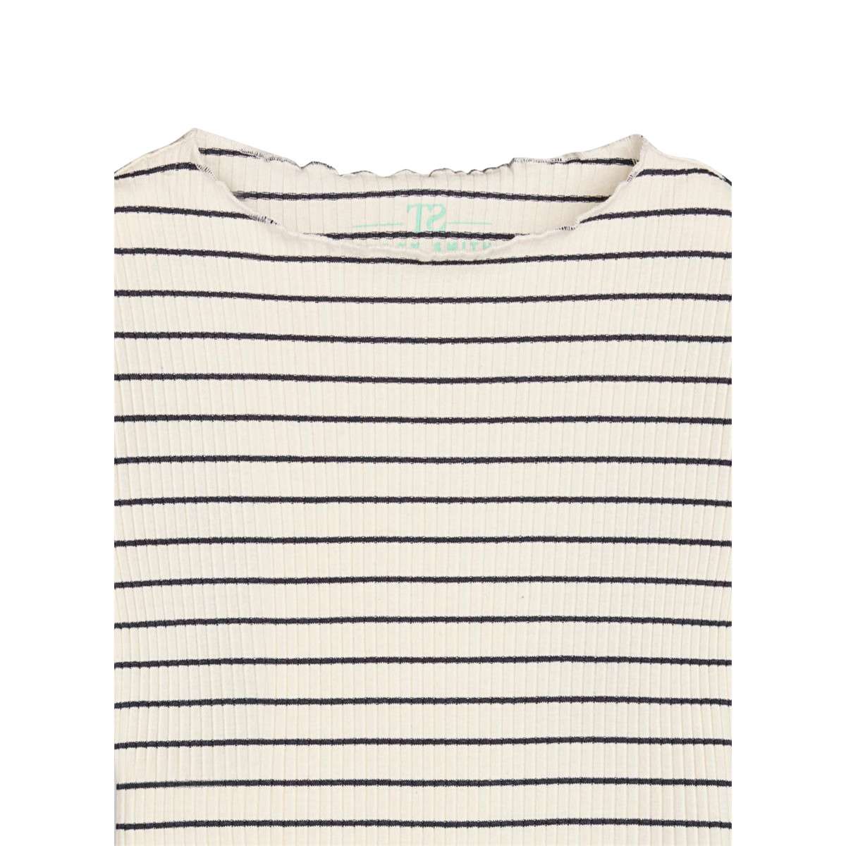 Débardeurs Top coton à rayures ajusté - 51007813D fille blanc Teddy Smith Débardeurs Top coton à rayures ajusté - 51007813D fille blanc Blanc