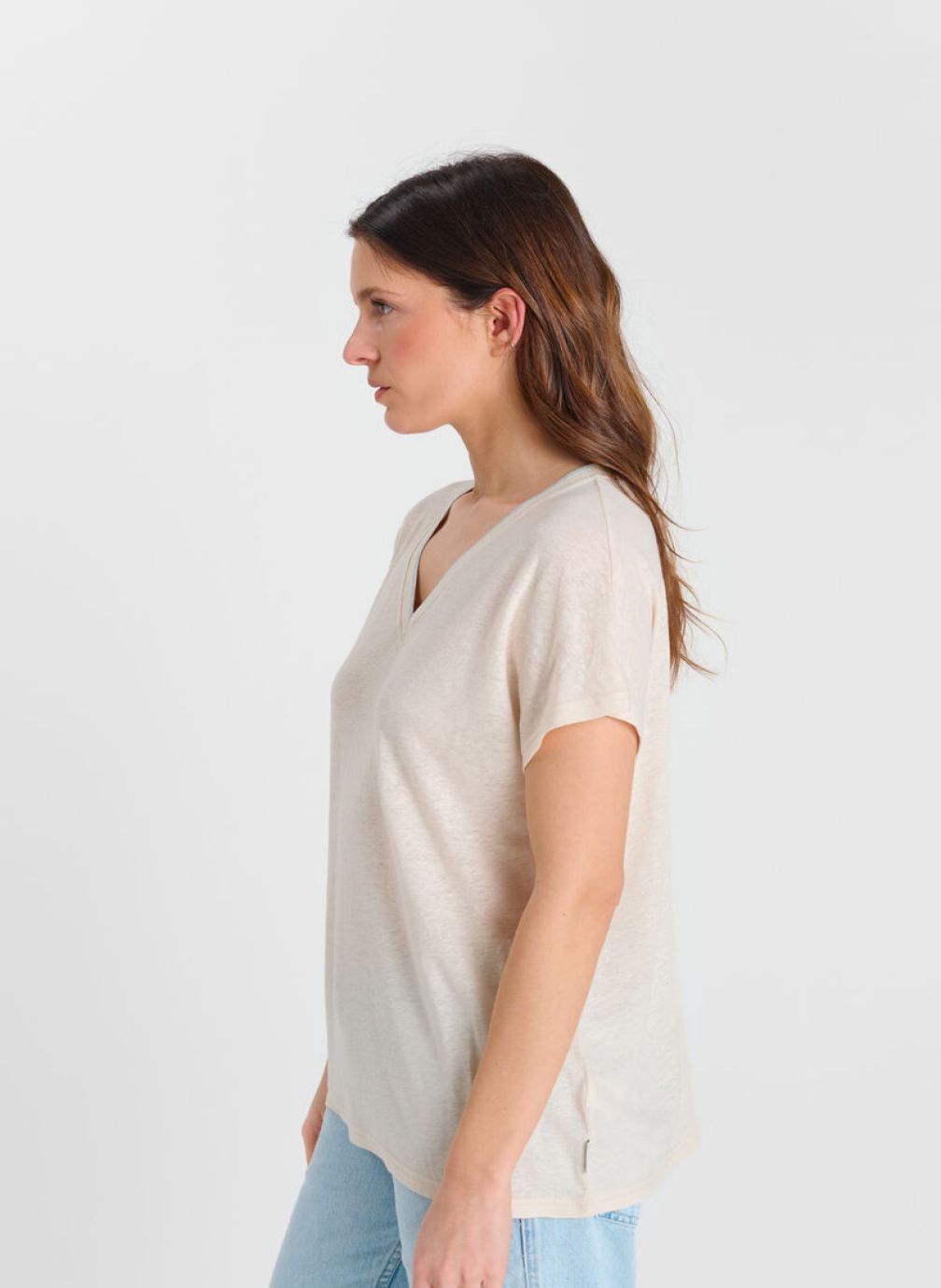 Tee-shirts Tee-Shirt ARY Beige femme beige Le temps des cerises Tee-shirts Tee-Shirt ARY Beige femme beige Beige