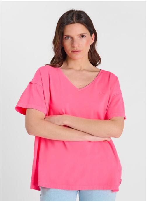 Le temps des cerises Tee-shirts Tee-Shirt MILOU Pink femme rose