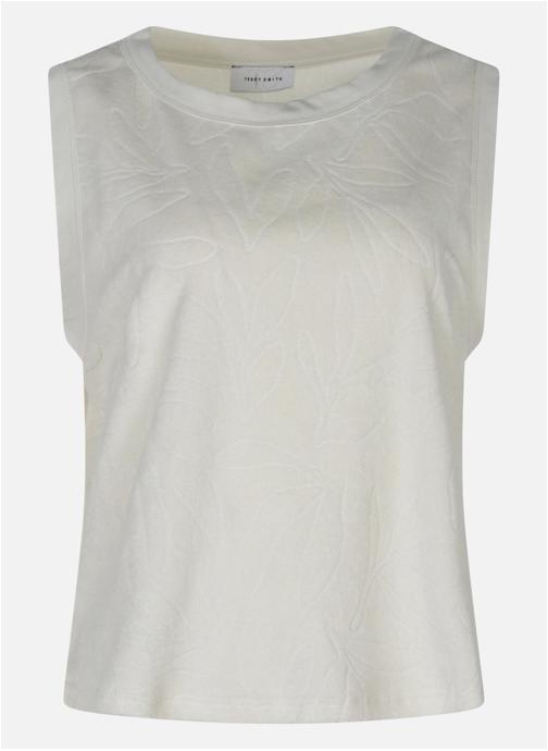Teddy Smith Tee-shirts Débardeur coton mélangé ample - 32318078D femme blanc