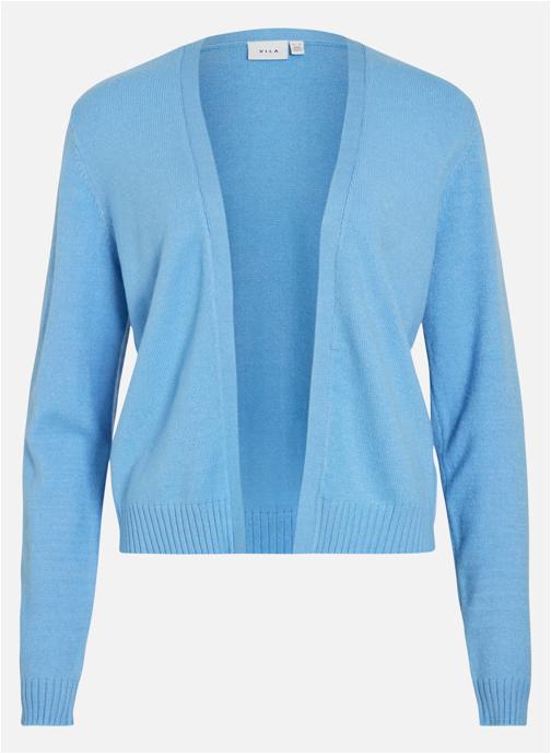 Vila Gilets Gilet droit - 14060800 femme bleu