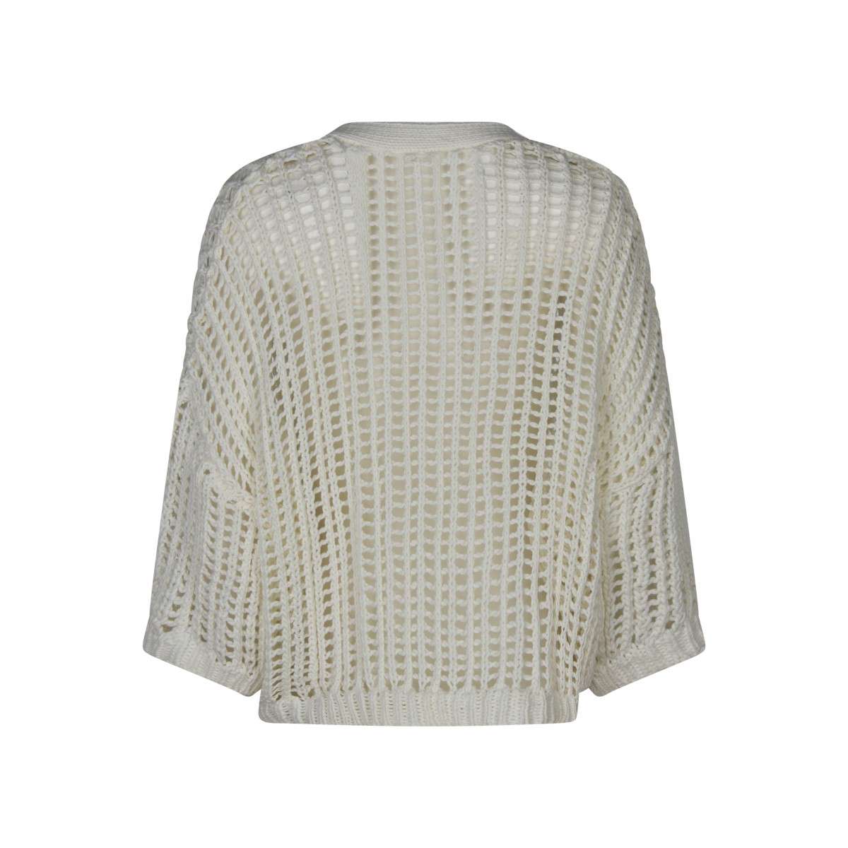 Gilets Gilet ample - 30918037D femme blanc Teddy Smith Gilets Gilet ample - 30918037D femme blanc Blanc