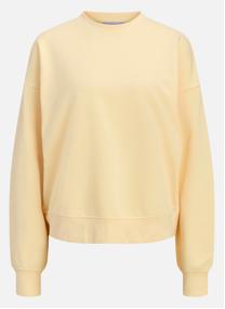 Sweats à capuche Sweat coton col col rond femme jaune JJXX Sweats à capuche Sweat coton col col rond femme jaune Jaune