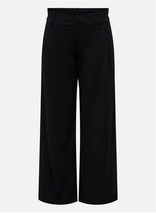 JDY Pantalons droit Pantalon taille haute flare - 15330419 L32 femme noir