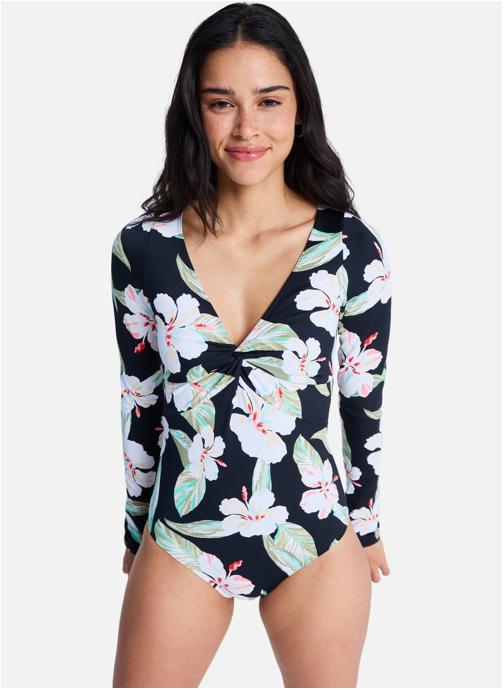 Roxy 1 pièce Beach Classic femme noir