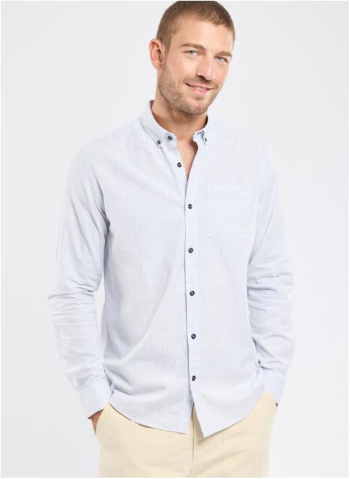 Bermudes Chemises Chemise Etimo ciel homme bleu