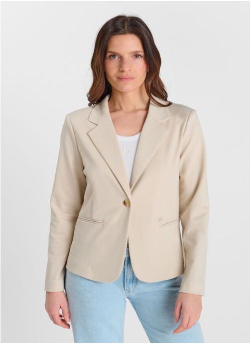 Le temps des cerises Vestes Veste OSCAR Beige femme beige