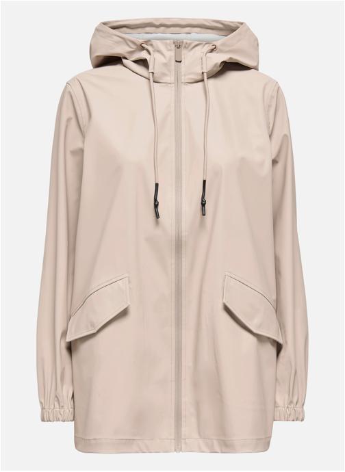 JDY Vestes coupe-vents Veste droit - 15353989 femme beige