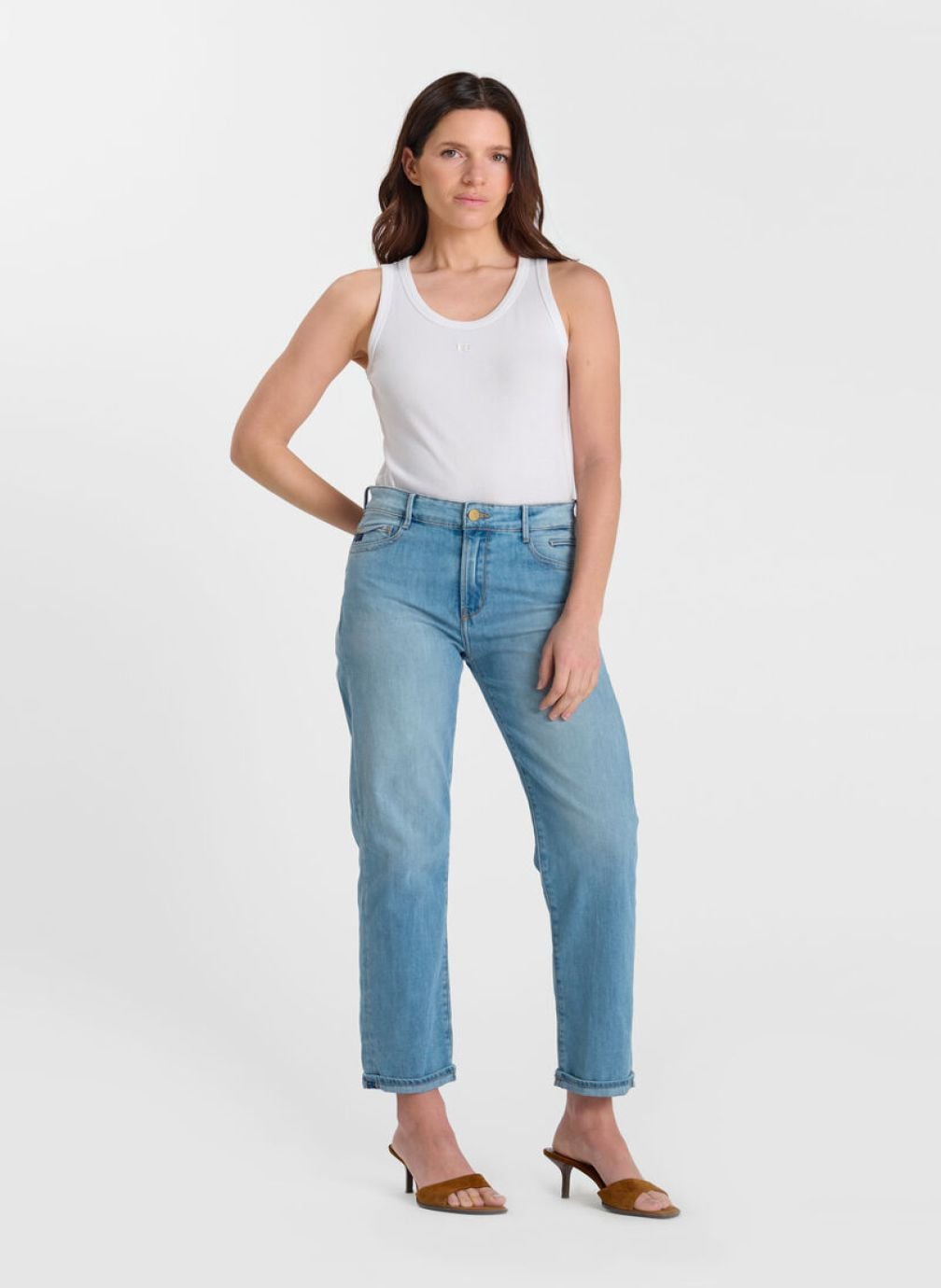 Jeans droit Jeans droite 400/18 Blue femme bleu Le temps des cerises Jeans droit Jeans droite 400/18 Blue femme bleu Bleu