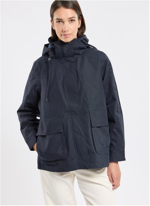 Bermudes Parkas Parka Borought eucalyptus femme bleu