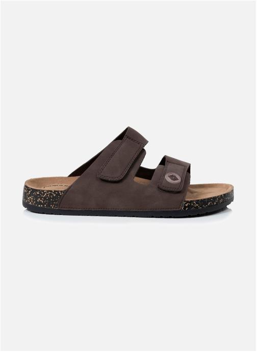 Isotoner Sandales et mules Mules sandales Homme double bride scratch Noir homme marron