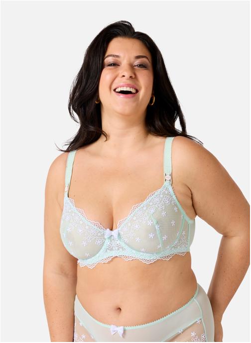 Brigitte Bardot Brassières Soutien-gorge corbeille grand maintien vert Sensible femme vert