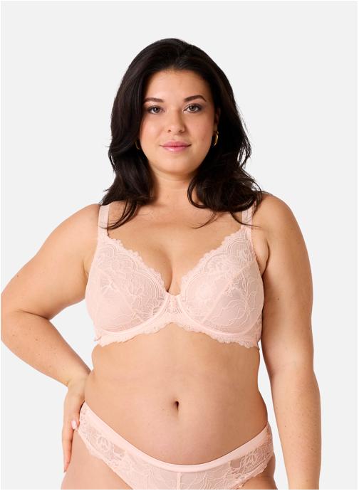 Brigitte Bardot Brassières Soutien-gorge corbeille grand maintien nude Eloge femme beige