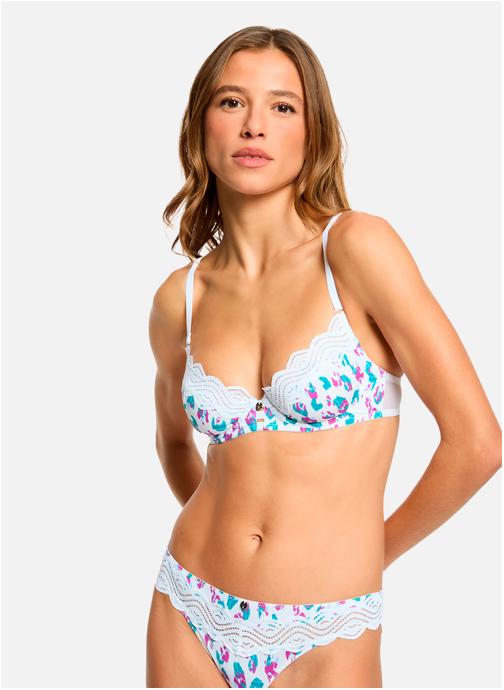 Morgan Brassières Soutien-gorge armatures blanc Paola femme blanc