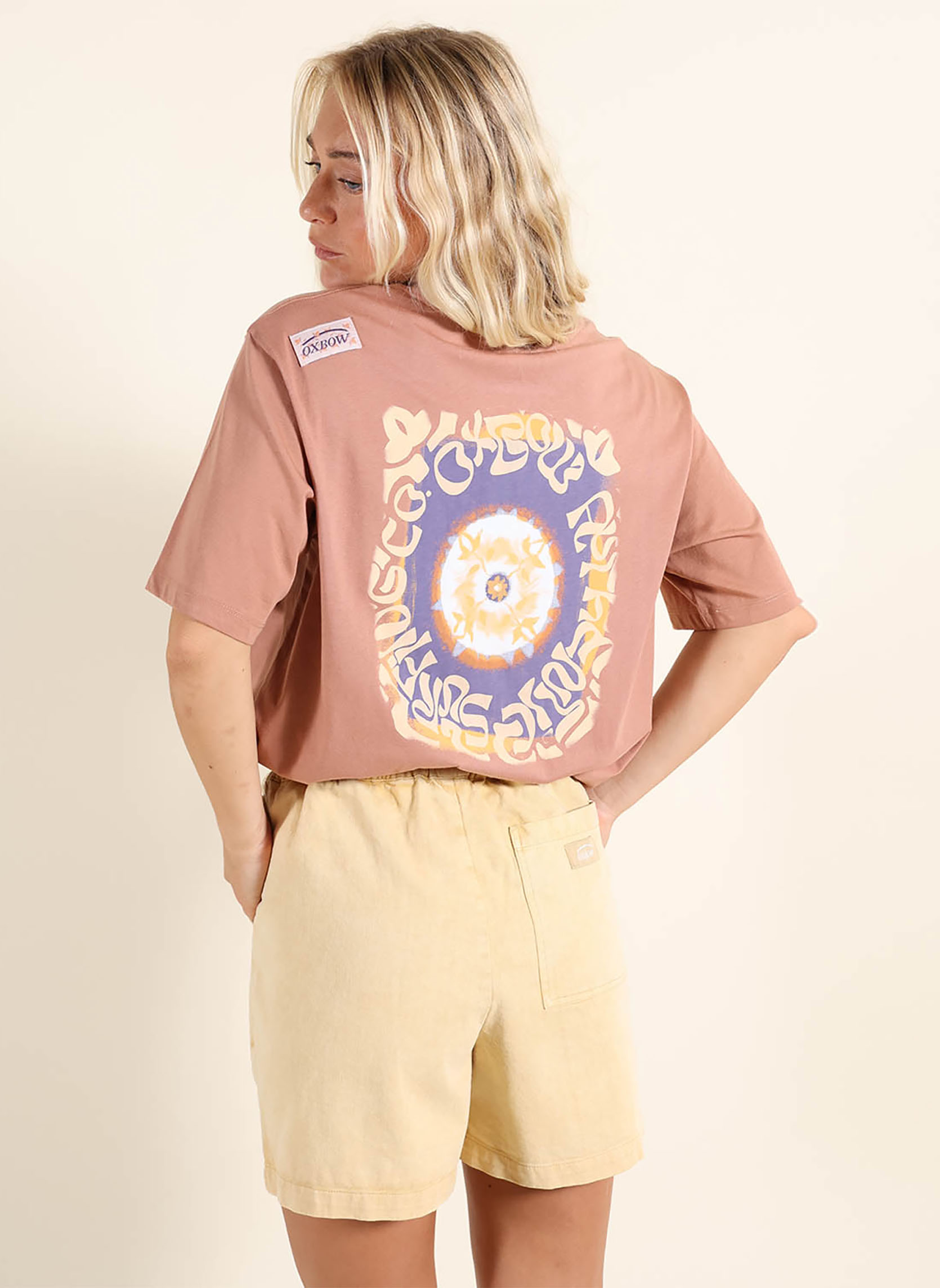 Tee-shirts SUNLIGHT femme marron Oxbow Tee-shirts SUNLIGHT femme marron Marron