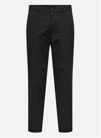 Pantalons droits Pantalon droit ONSFLEX TAPERED - 22035166 homme noir Only & Sons Pantalons droits Pantalon droit ONSFLEX TAPERED - 22035166 homme noir Noir