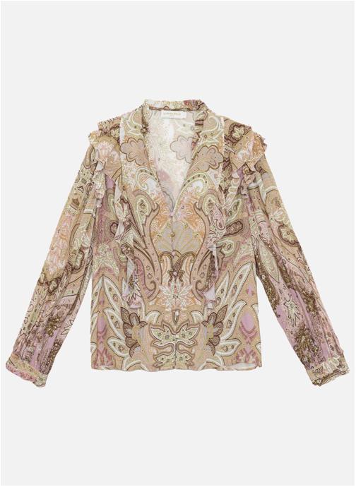 La Petite Etoile Blouses Blouse - BERRY - 13-boho femme beige