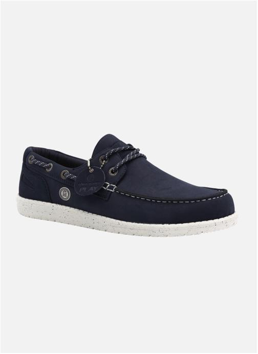Serge Blanco Chaussures bateaux Socoa homme bleu