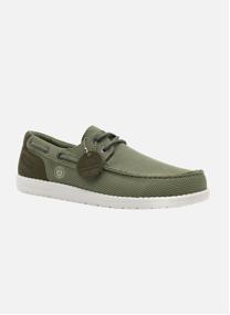 Chaussures bateaux Socoa homme vert Serge Blanco Chaussures bateaux Socoa homme vert Kaki