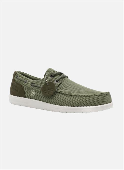 Serge Blanco Chaussures bateaux Socoa homme vert