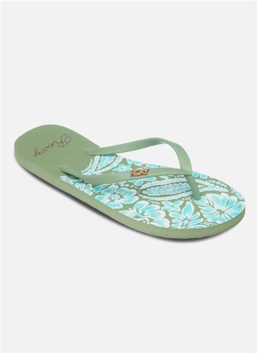 Roxy Tongs New Viva Printed femme vert