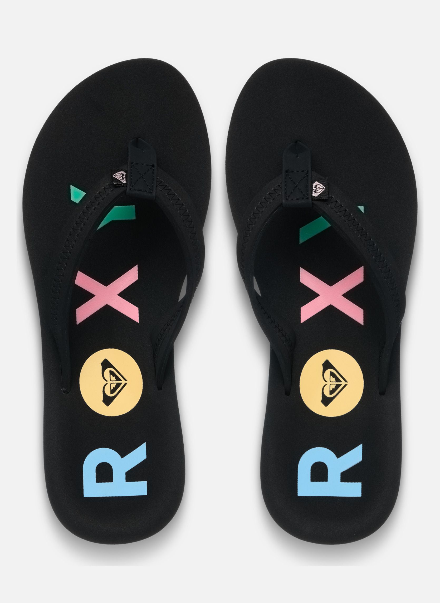 Tongs Vista femme noir Roxy Tongs Vista femme noir Noir
