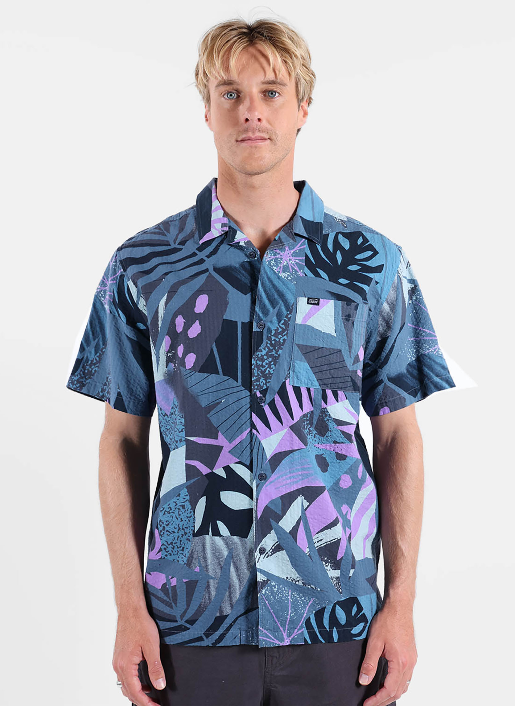 Chemises WIPEOUT homme bleu Oxbow Chemises WIPEOUT homme bleu Bleu marine