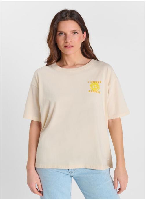 Le temps des cerises Tee-shirts Tee-Shirt ONIRA White femme blanc