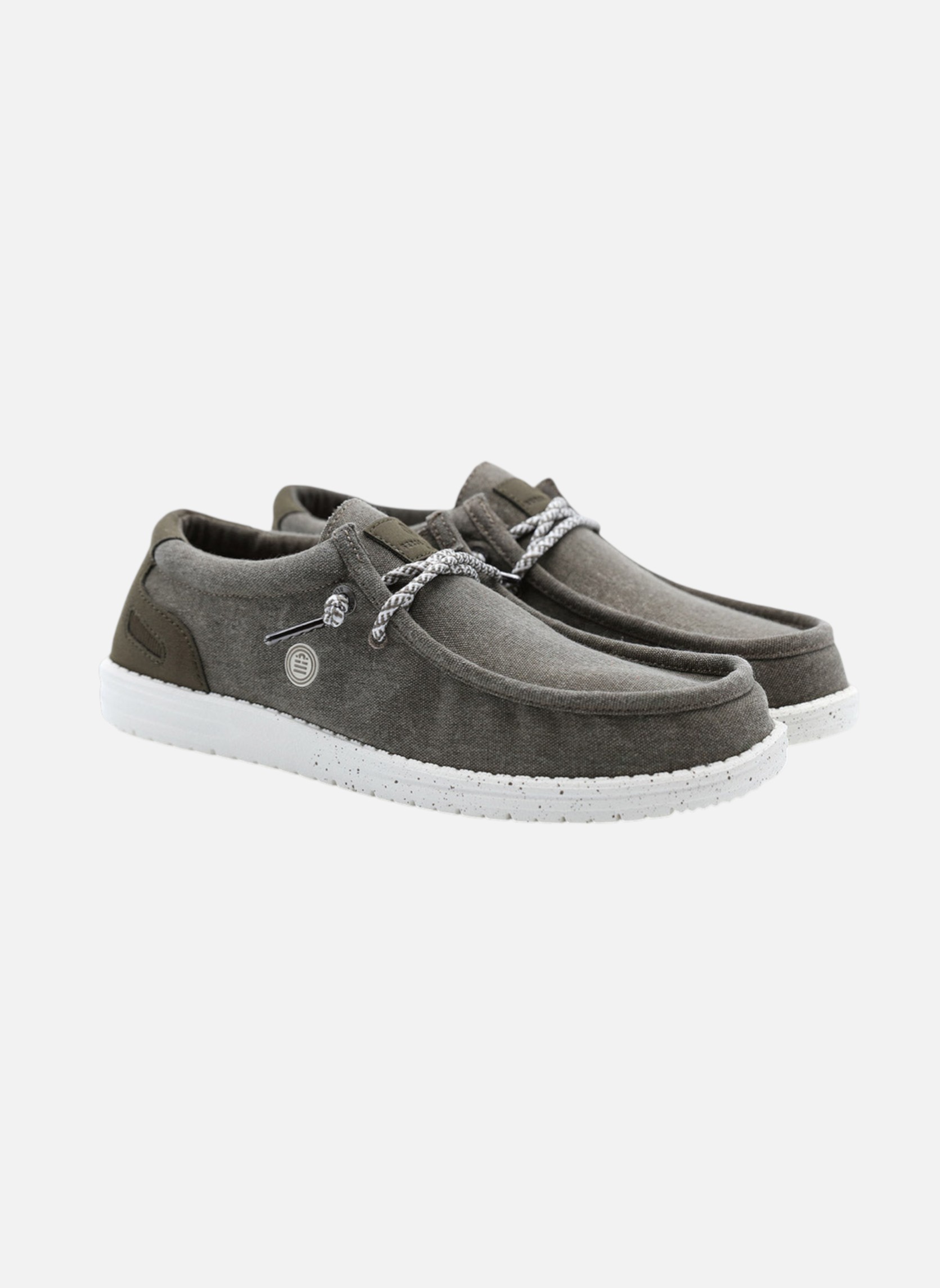 Chaussures bateaux Saint Jean homme gris Serge Blanco Chaussures bateaux Saint Jean homme gris Gris