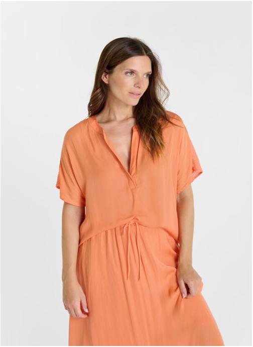 Le temps des cerises Tee-shirts Top YORA Orange femme orange