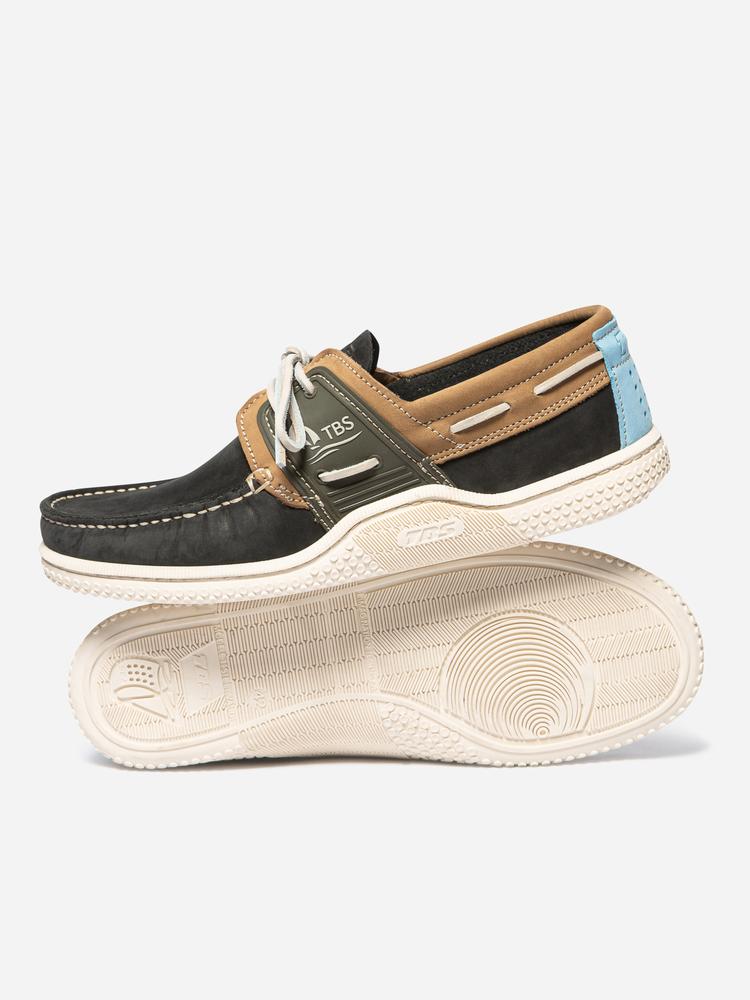 Chaussures bateaux Chaussures bateau GLOSAIL NAVY / TAN homme bleu TBS Chaussures bateaux Chaussures bateau GLOSAIL NAVY / TAN homme bleu Bleu