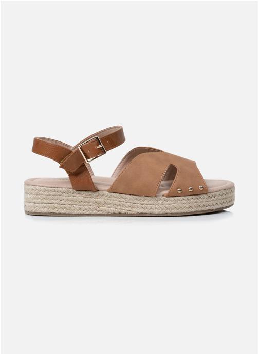 Isotoner Sandales Sandales Femme semelle plateforme corde Camel femme marron