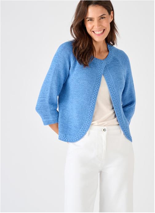 Damart Gilets 81490 femme bleu