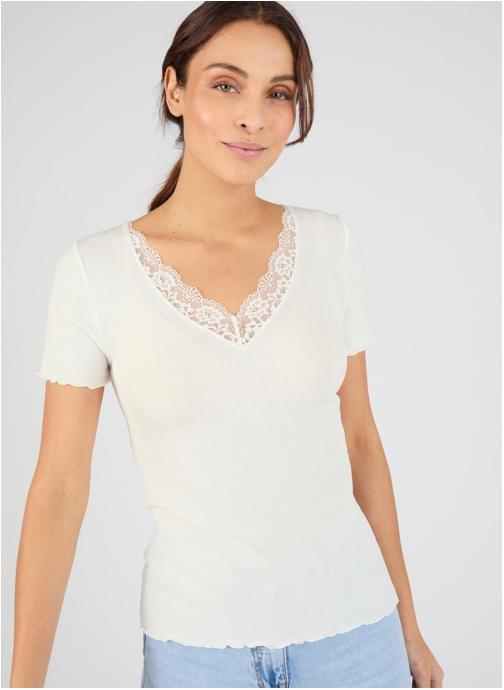 Damart Tee-shirts 85452 femme blanc