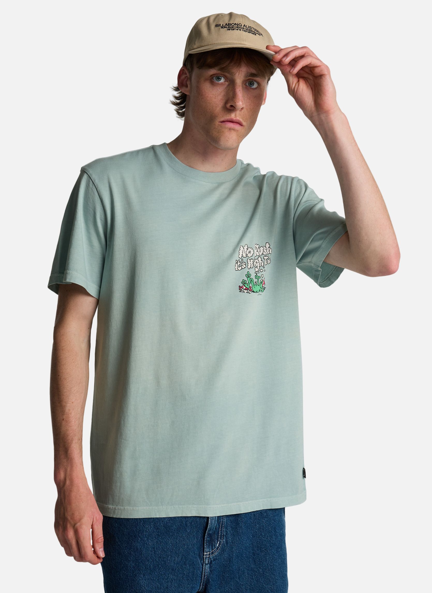 Tee-shirts Message homme bleu Billabong Tee-shirts Message homme bleu Bleu