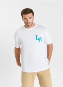 Tee-shirts Tee-Shirt LOM White homme blanc Le temps des cerises Tee-shirts Tee-Shirt LOM White homme blanc Blanc