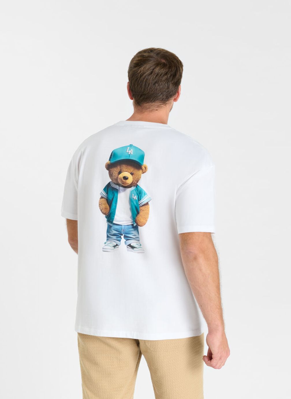 Tee-shirts Tee-Shirt LOM White homme blanc Le temps des cerises Tee-shirts Tee-Shirt LOM White homme blanc Blanc