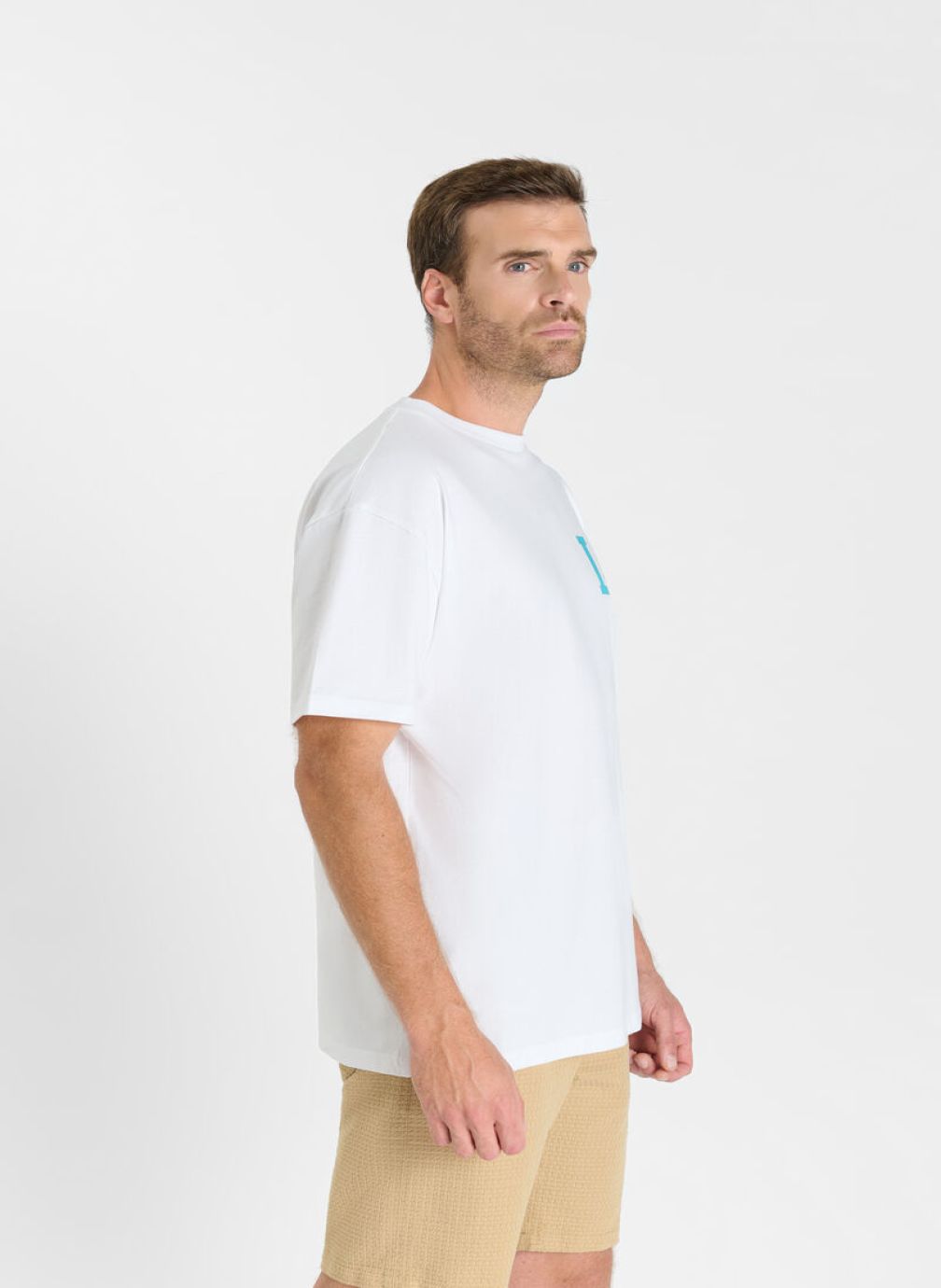 Tee-shirts Tee-Shirt LOM White homme blanc Le temps des cerises Tee-shirts Tee-Shirt LOM White homme blanc Blanc