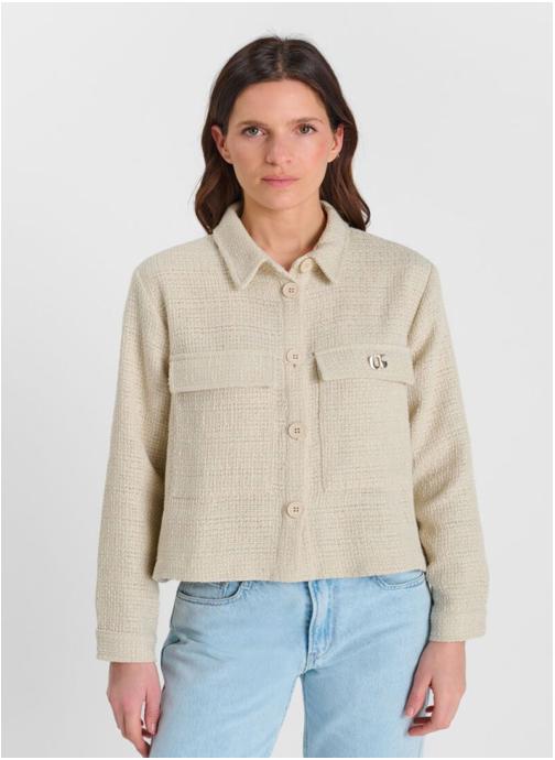 Le temps des cerises Vestes Veste MARLEY Beige femme beige